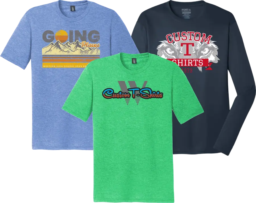 custom printed t-shirts