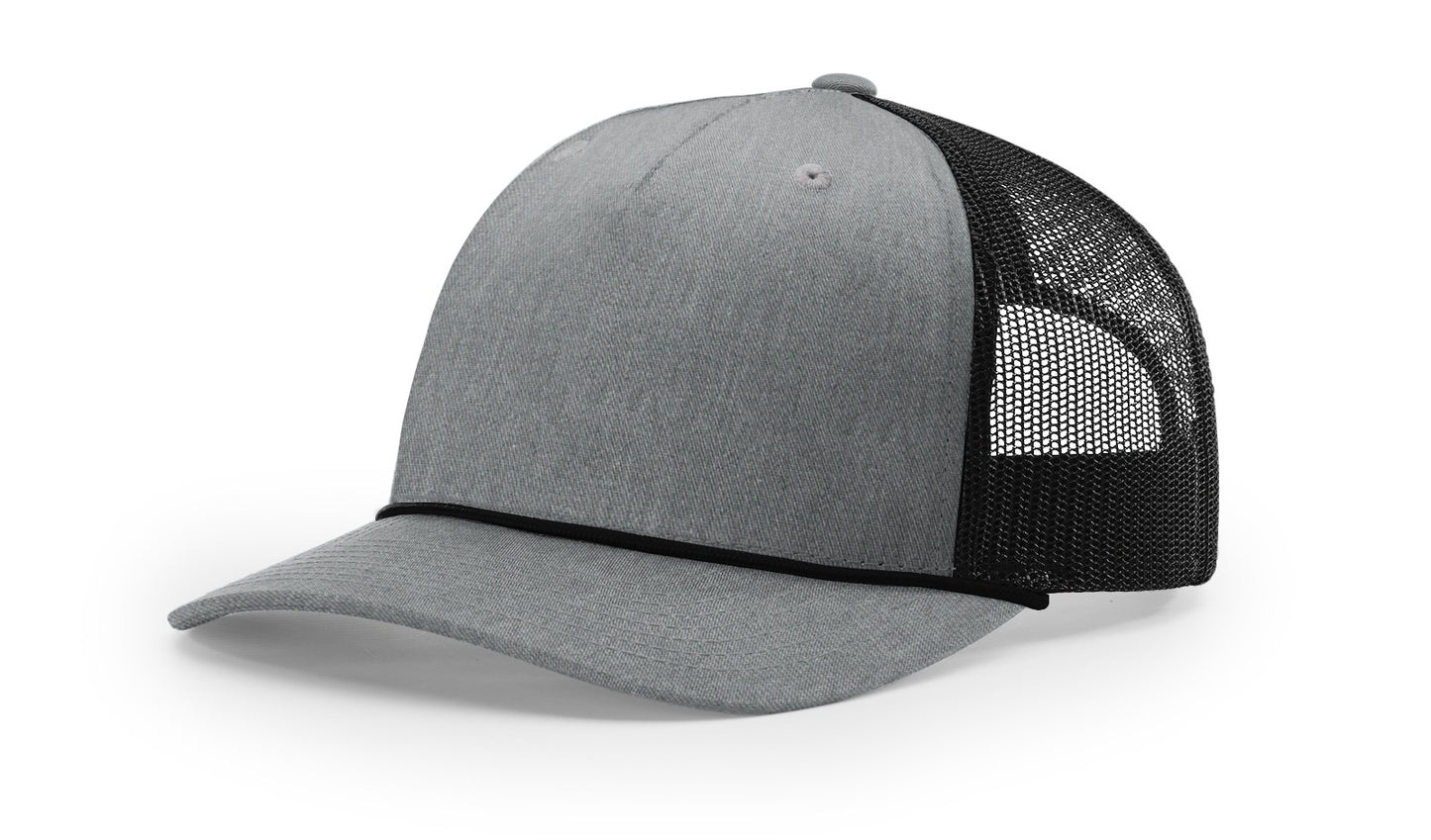 112FPR | FIVE PANEL TRUCKER WITH ROPE