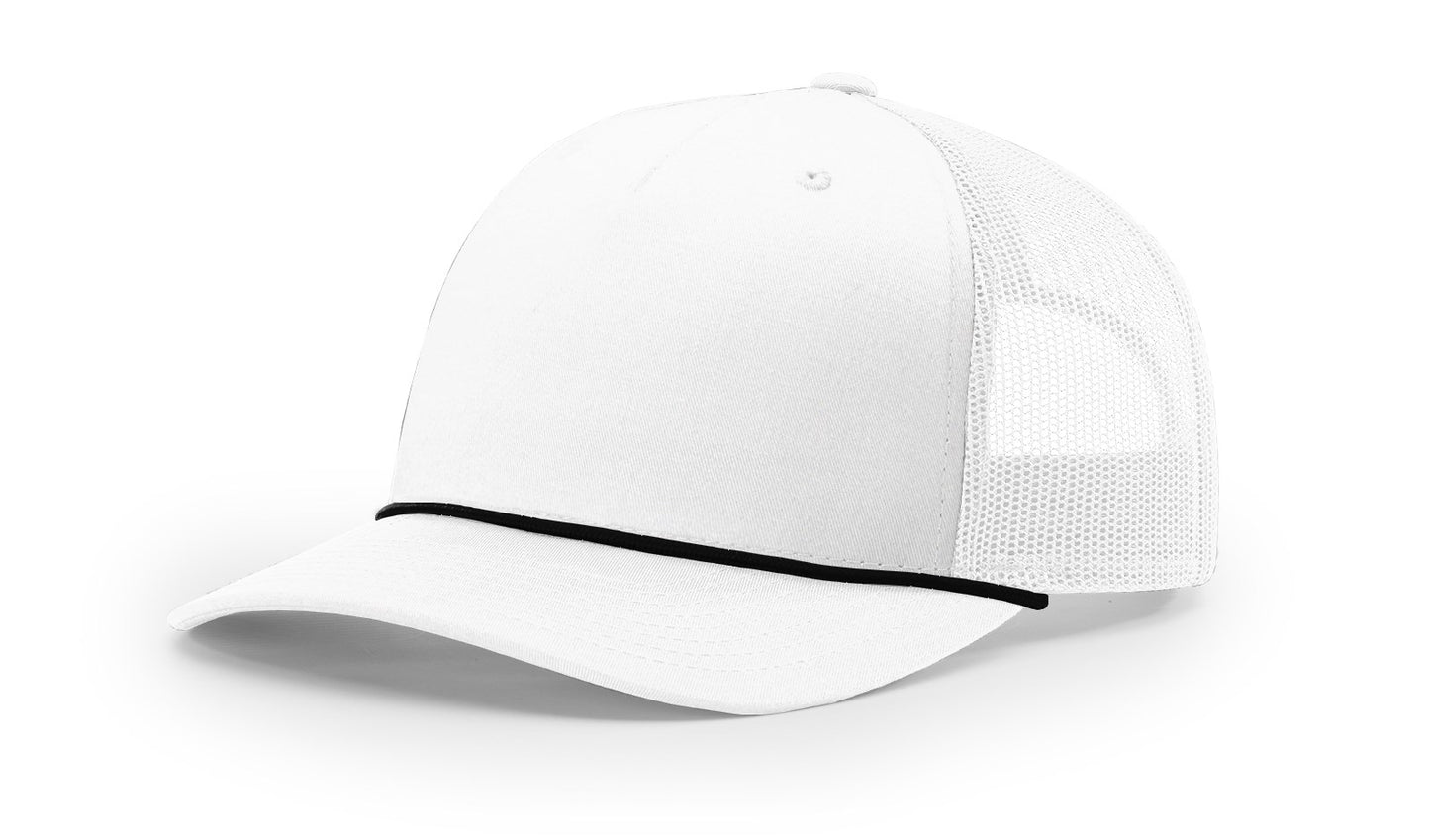 112FPR | FIVE PANEL TRUCKER WITH ROPE