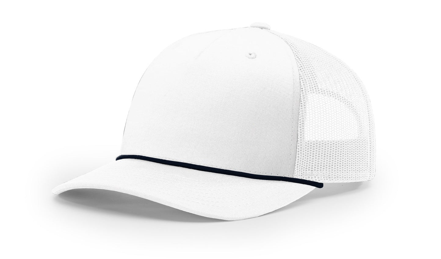112FPR | FIVE PANEL TRUCKER WITH ROPE