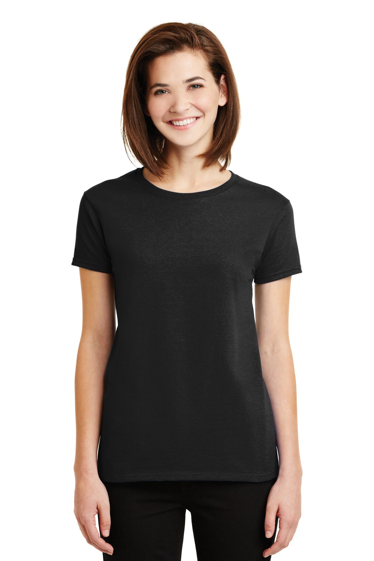 Gildan Women's Ultra Cotton 100% US Cotton T-Shirt. 2000L