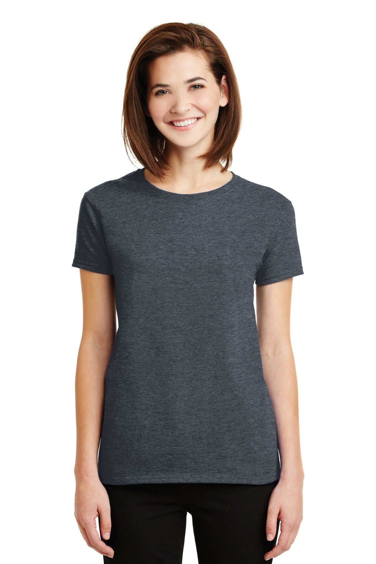 Gildan Women's Ultra Cotton 100% US Cotton T-Shirt. 2000L