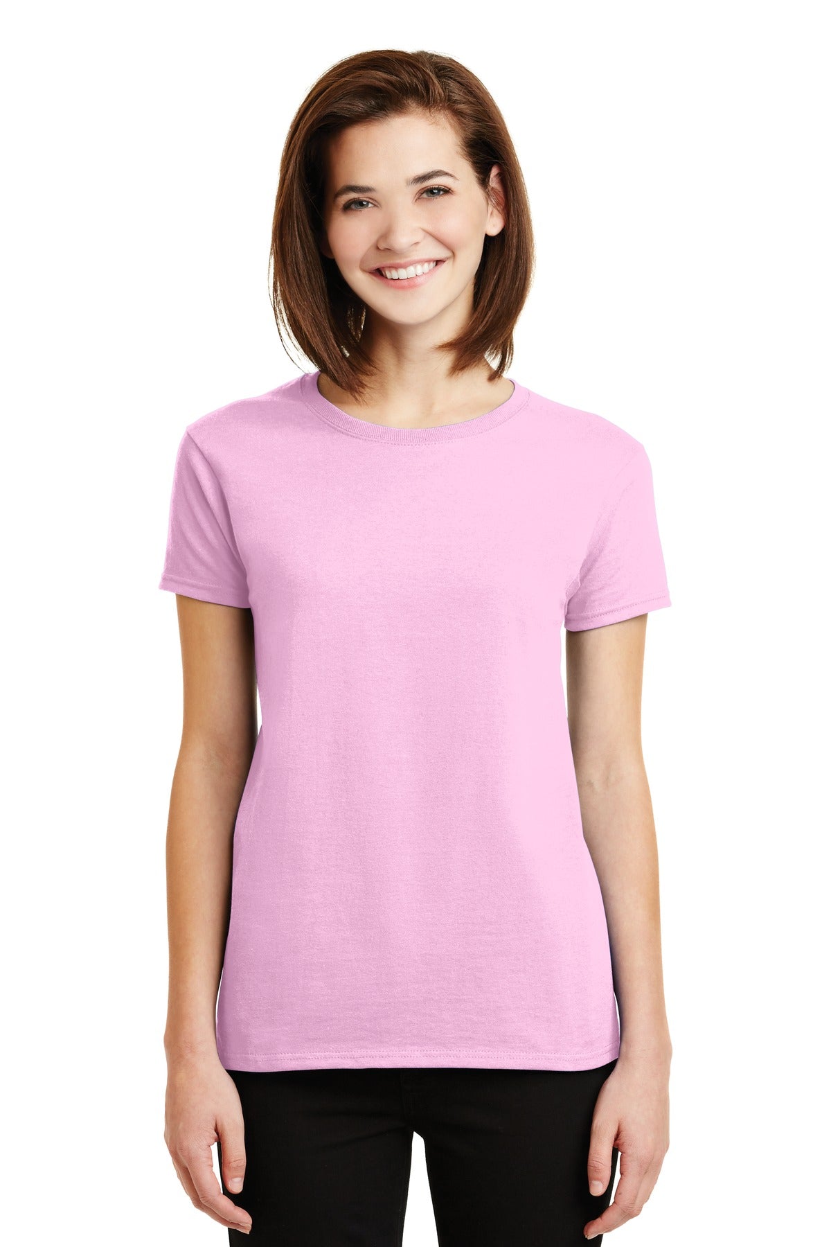 Gildan Women's Ultra Cotton 100% US Cotton T-Shirt. 2000L