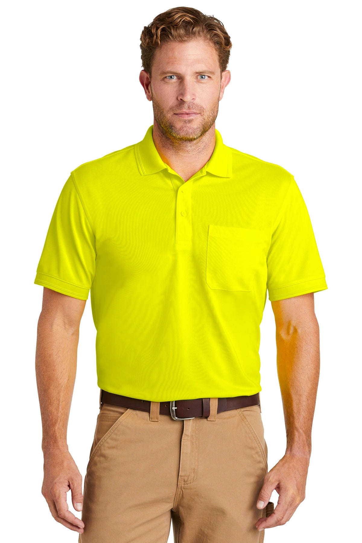 CornerStoneIndustrial Snag-Proof Pique Pocket Polo. CS4020P