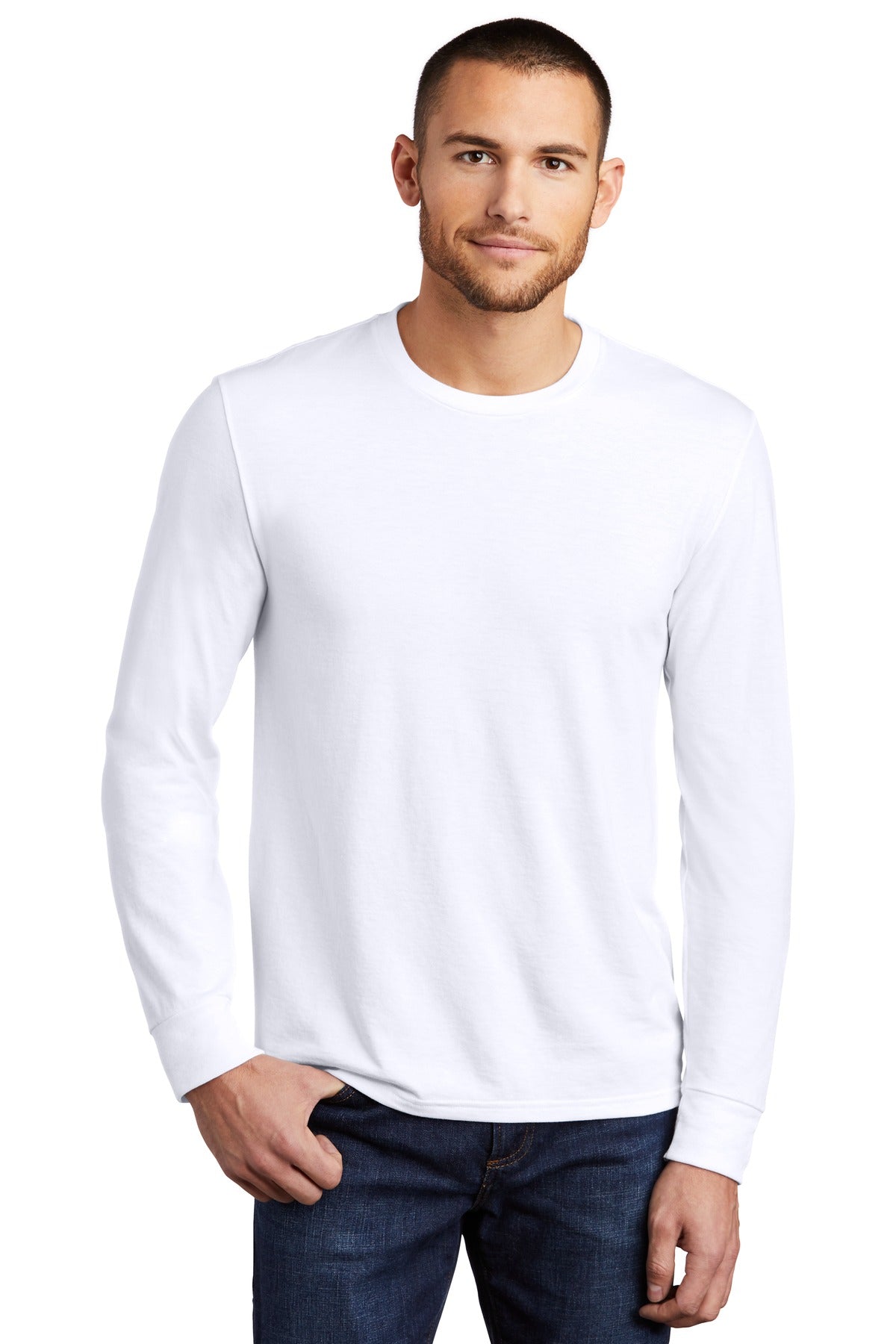 District Perfect Tri Long Sleeve Tee DM132