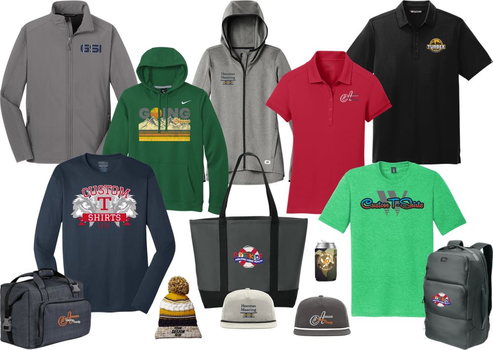 custom apparel and promotional products