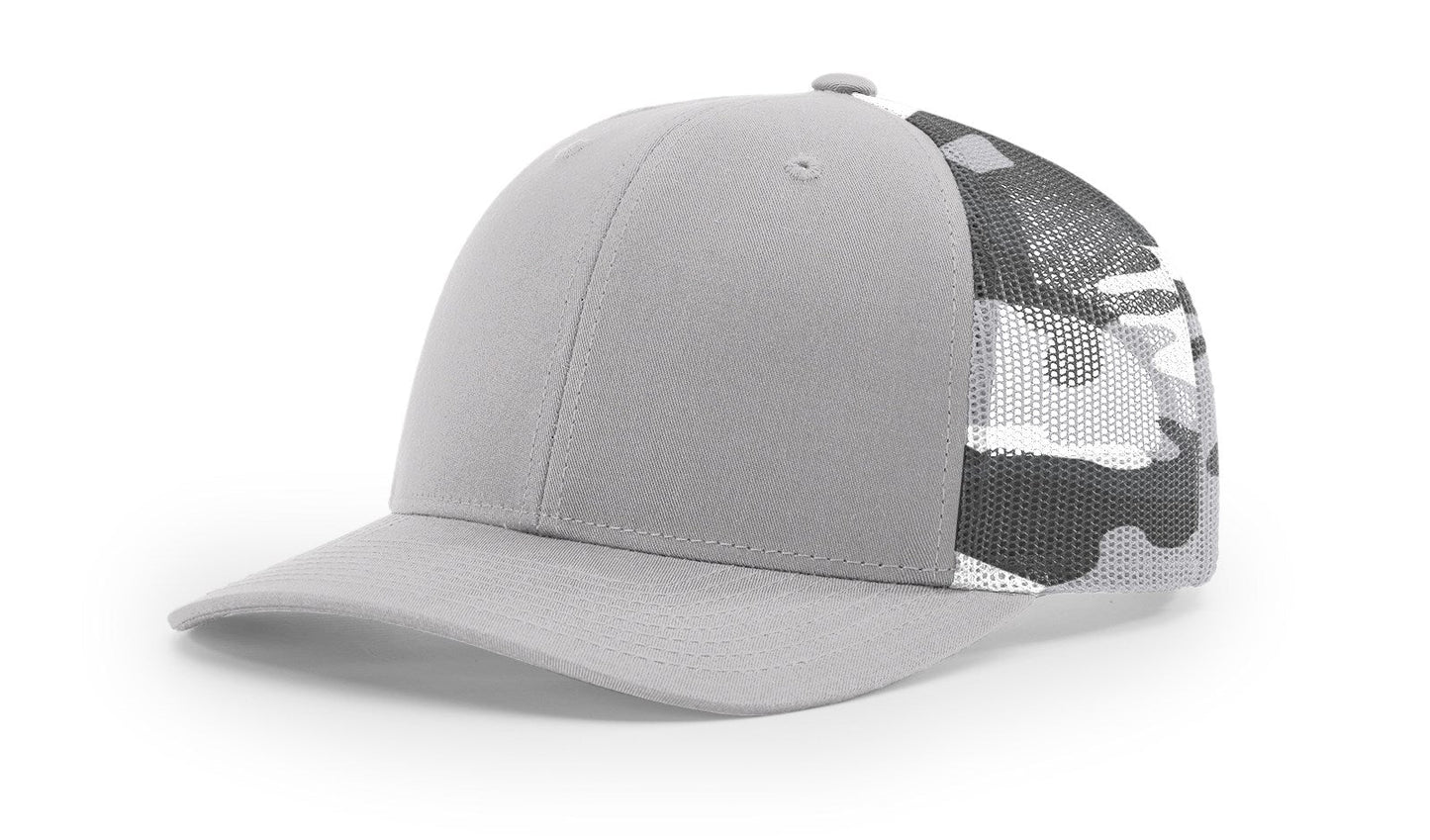 Printed Mesh Split Silver/Grey Camo