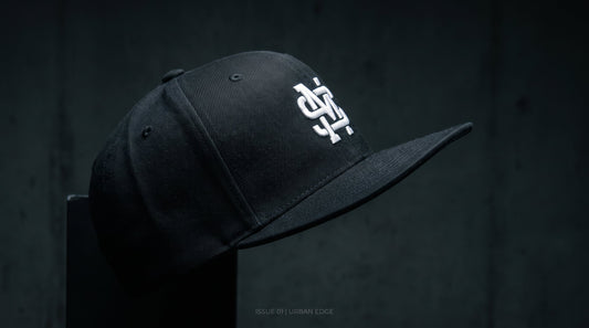Custom flat bill hat with embroidered logo — wholesale embroidery for brands and businesses