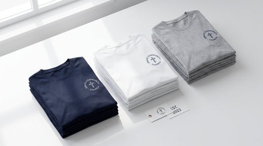 Custom printed t-shirts for church groups and ministry teams