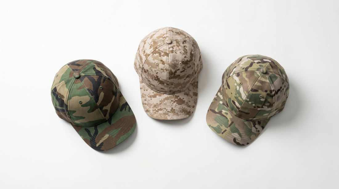 Best Wholesale Camo Hats for Custom Embroidery
