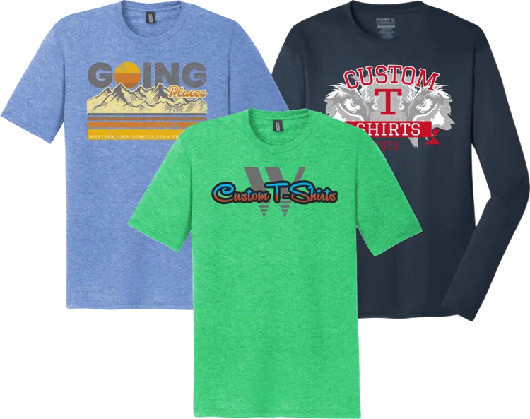 Crew Neck T's