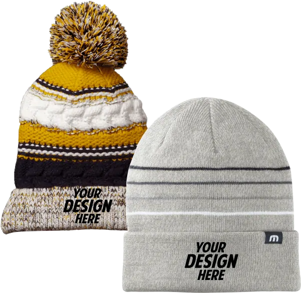 Custom Beanies with Logo — Embroidered Beanies