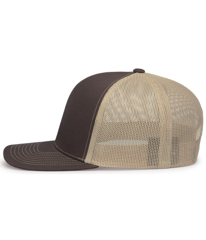 Contrast Stitch Trucker Snapback