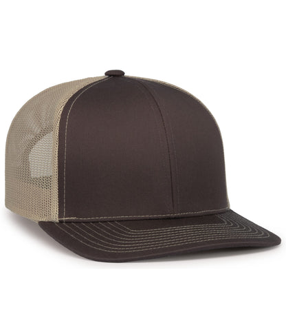 Contrast Stitch Trucker Snapback