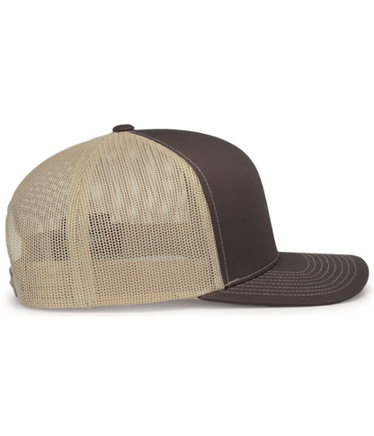 Contrast Stitch Trucker Snapback