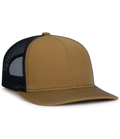 Contrast Stitch Trucker Snapback