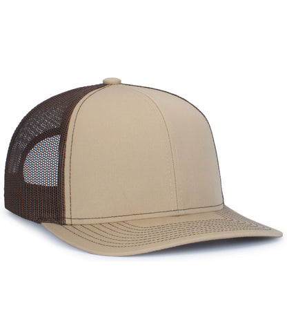 Contrast Stitch Trucker Snapback