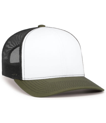 Contrast Stitch Trucker Snapback