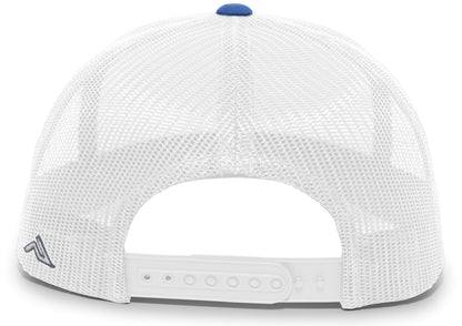 Aggressive Heather Trucker Snapback Cap 106C