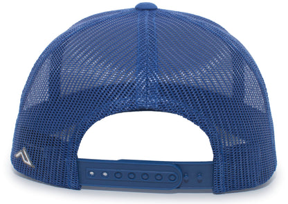 Aggressive Heather Trucker Snapback Cap 106C