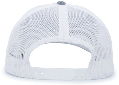 Heather Trucker Snapback Cap 110C