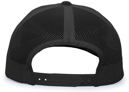 Heather Trucker Snapback Cap 110C