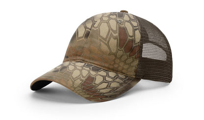 Richardson 111P | GARMENT WASHED PRINTED TRUCKER