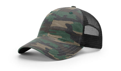 Richardson 111P | GARMENT WASHED PRINTED TRUCKER