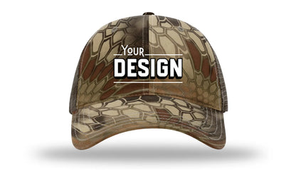 Richardson 111P | GARMENT WASHED PRINTED TRUCKER