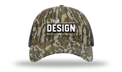 Richardson 111P | GARMENT WASHED PRINTED TRUCKER