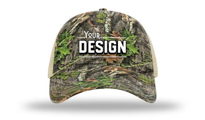 Richardson 111P | GARMENT WASHED PRINTED TRUCKER