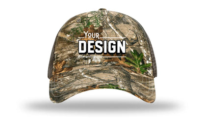 Richardson 111P | GARMENT WASHED PRINTED TRUCKER