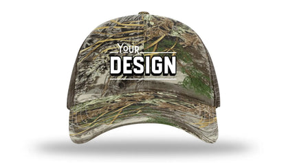 Richardson 111P | GARMENT WASHED PRINTED TRUCKER