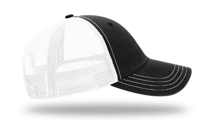 Custom Richardson 111 Hat — Garment Washed Trucker Cap
