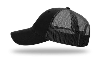 Custom Richardson 111 Hat — Garment Washed Trucker Cap