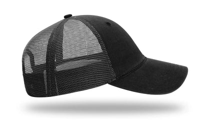 Custom Richardson 111 Hat — Garment Washed Trucker Cap