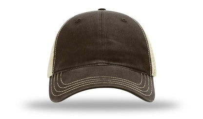 Custom Richardson 111 Hat — Garment Washed Trucker Cap