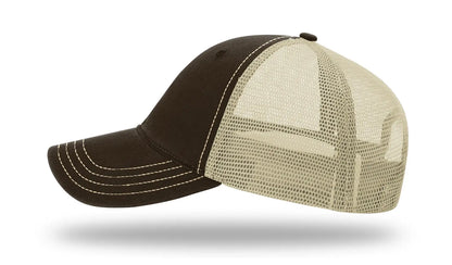 Custom Richardson 111 Hat — Garment Washed Trucker Cap
