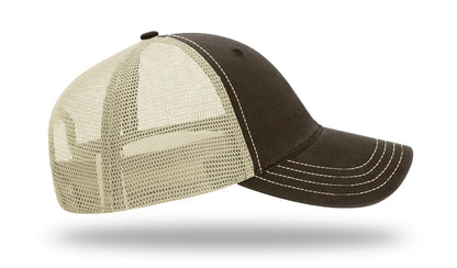 Custom Richardson 111 Hat — Garment Washed Trucker Cap