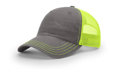 Custom Richardson 111 Hat — Garment Washed Trucker Cap
