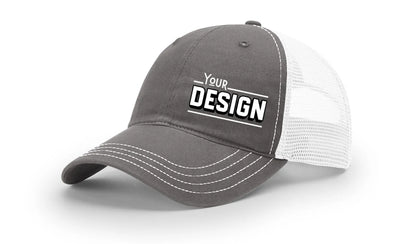 Custom Richardson 111 Hat — Garment Washed Trucker Cap