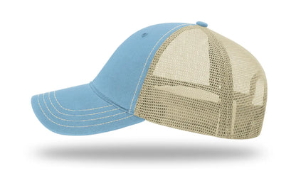 Custom Richardson 111 Hat — Garment Washed Trucker Cap