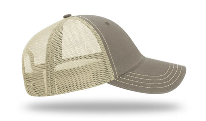 Custom Richardson 111 Hat — Garment Washed Trucker Cap