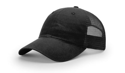 Custom Richardson 111 Hat — Garment Washed Trucker Cap