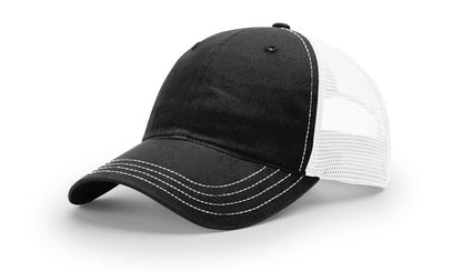 Custom Richardson 111 Hat — Garment Washed Trucker Cap