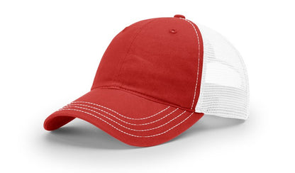 Custom Richardson 111 Hat — Garment Washed Trucker Cap
