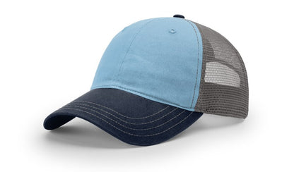 Custom Richardson 111 Hat — Garment Washed Trucker Cap