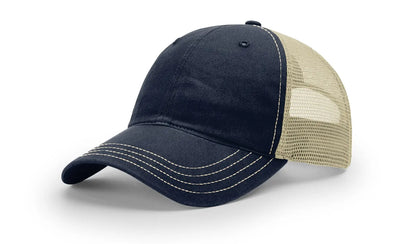 Custom Richardson 111 Hat — Garment Washed Trucker Cap