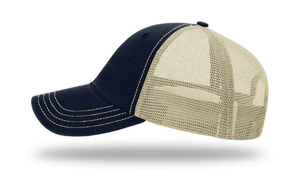 Custom Richardson 111 Hat — Garment Washed Trucker Cap