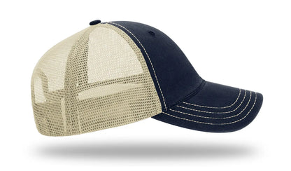 Custom Richardson 111 Hat — Garment Washed Trucker Cap